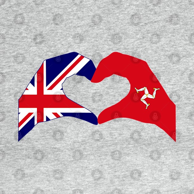 We Heart UK & Isle of Man Patriot Flag Series by Village Values